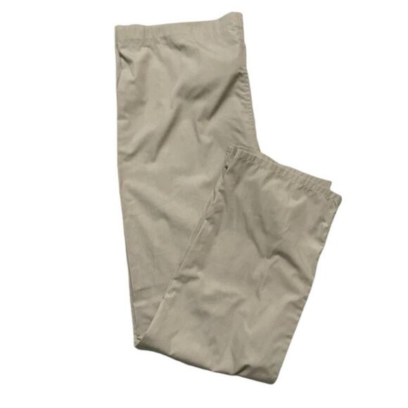 Cherokee Khaki Workwear Pants Size Medium Drawstring Casual Outdoorsy Minimalist - Picture 7 of 9